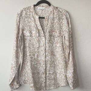 Calvin Klein Linen Top